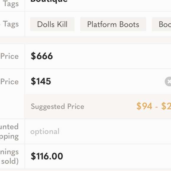 👽🆕Dolls Kill / YRU Reflective Alien Platform Boots! BNIB! Size 8!👽SOLD OUT! - Picture 16 of 16